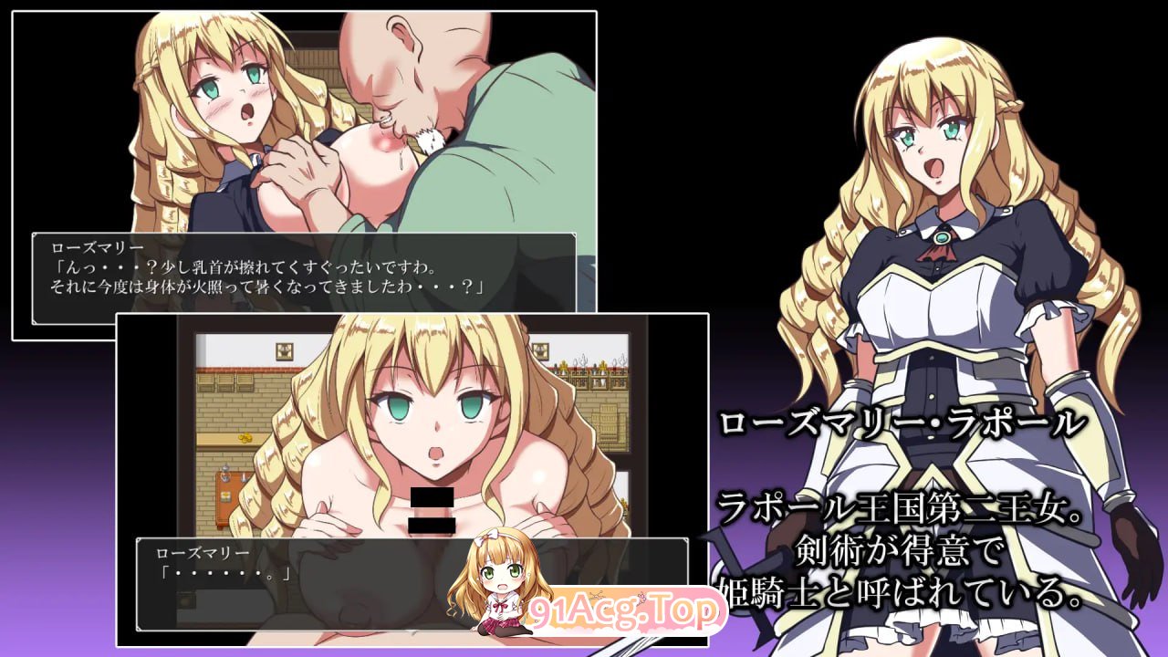 姫骑士罗斯玛丽与精神支配魔法 姫騎士ローズマリー PC端 汉化更新版 预览图