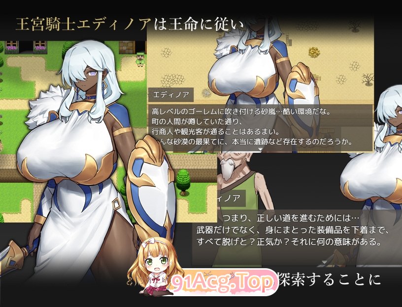 丰满身形/丰满身形 王宫骑士的决心 王宮騎士のデタミネーション PC端 AI汉化完整版 预览图