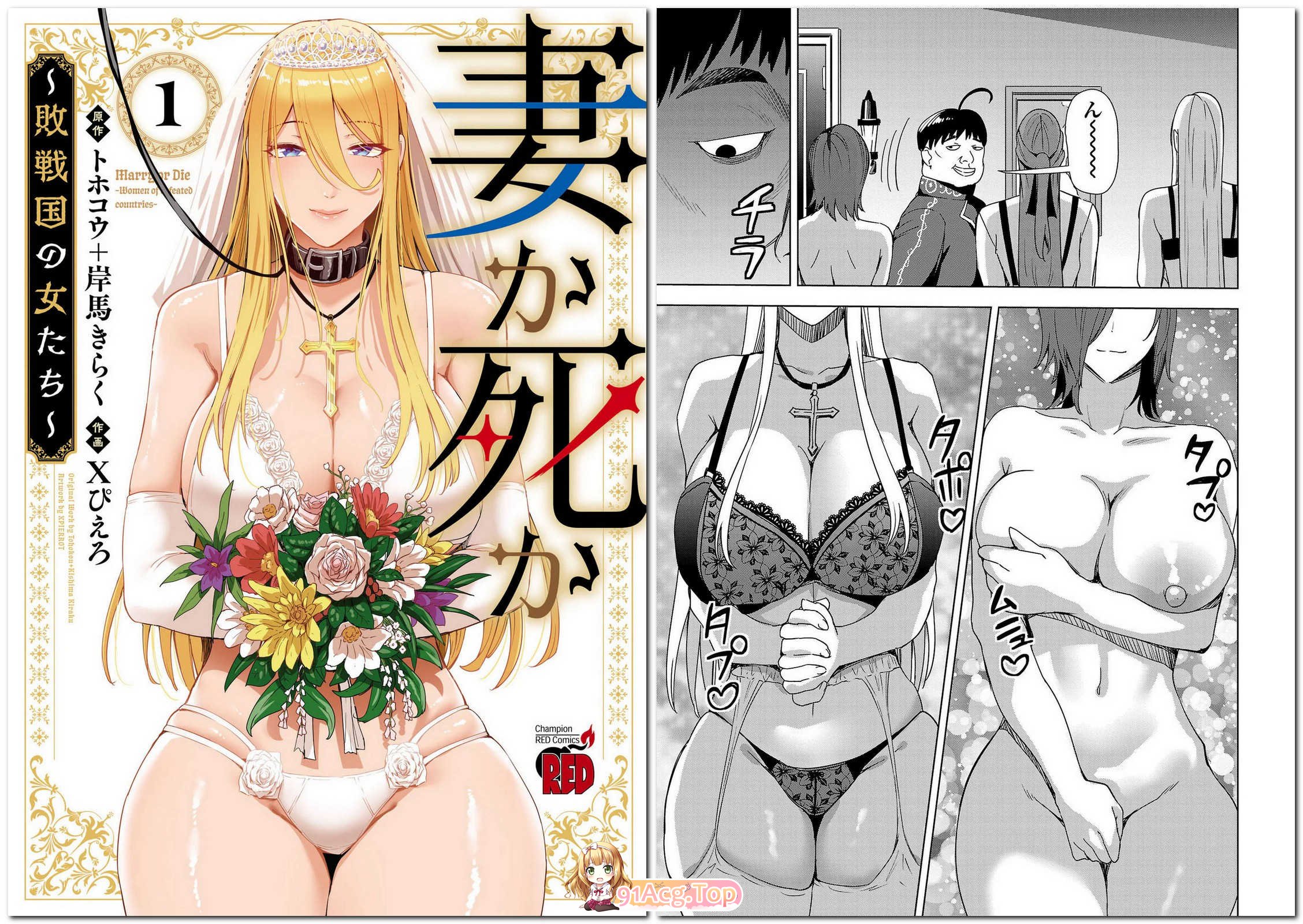 Xぴえろ×トホコウ×岸馬きらく 妻か死か～敗戦国の女たち 漫画图集 预览图