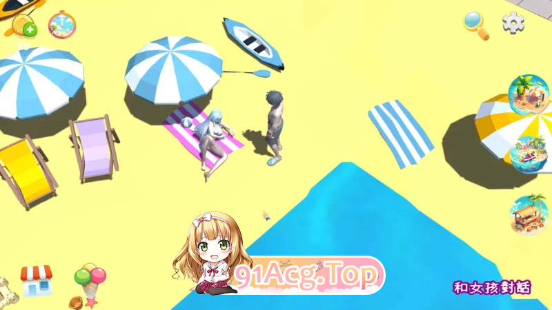 新作PC3D官中动态 都市女孩:心跳海风v0.51 PC端 官中版 预览图