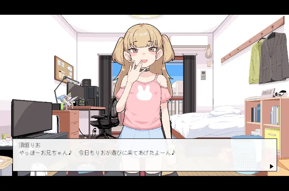 对无知的雌小鬼进行色色触摸 無知なメ〇ガキにエッチなおさわり PC端 汉化版 预览图