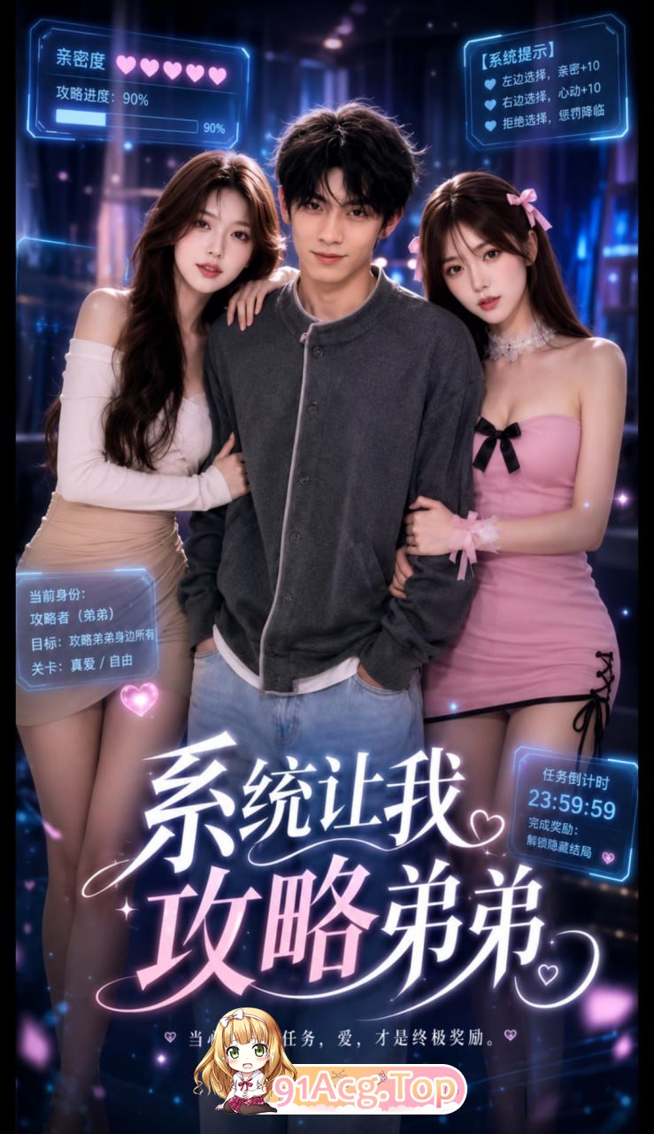 AI短剧-系统要我攻略弟弟1-3 动漫视频 PC端 预览图