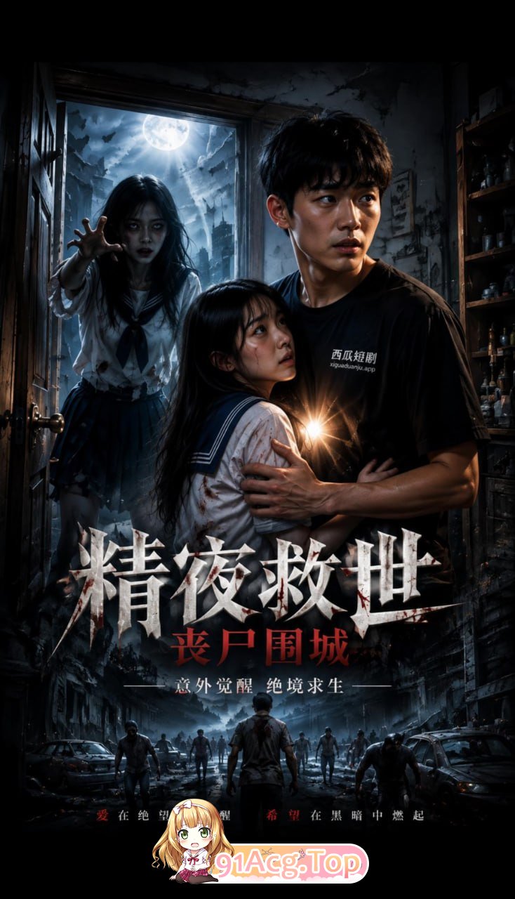 AI短剧-丧尸围城素材救世1-3 动漫视频 PC端 预览图