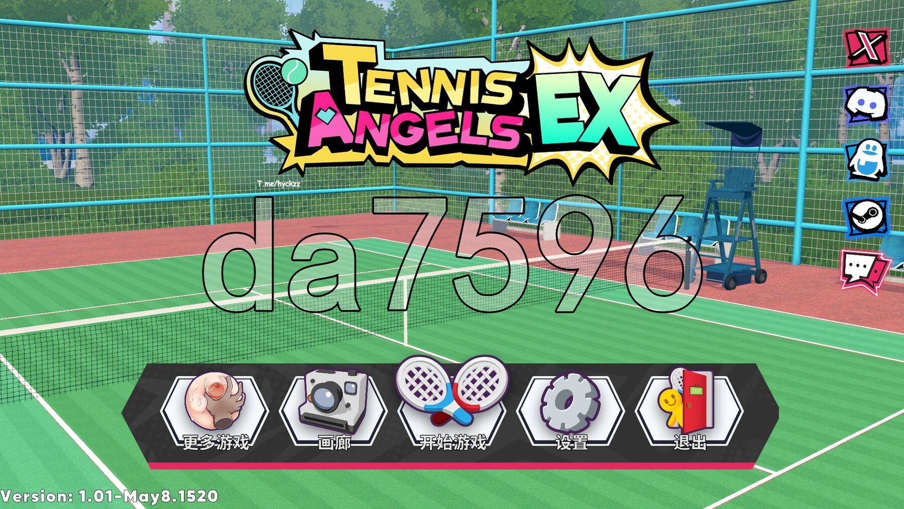 网球天使EX TENNIS ANGELS EX Ver1.01-May8.1520 STEAM官方中文高清版 PC端 官中高清版 预览图
