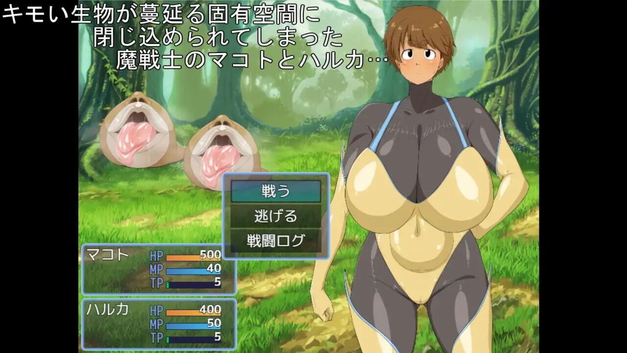 丰满身形魔战士真琴遥打开剧情向固有空间吧 丰满身形魔戦士マコト&ハルカ 剧情固有空間を打開せ PC端 汉化版 预览图