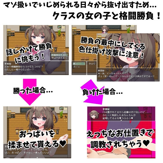 M向け剧情RPG -マゾいじめ学園 PC端 AI汉化版 预览图