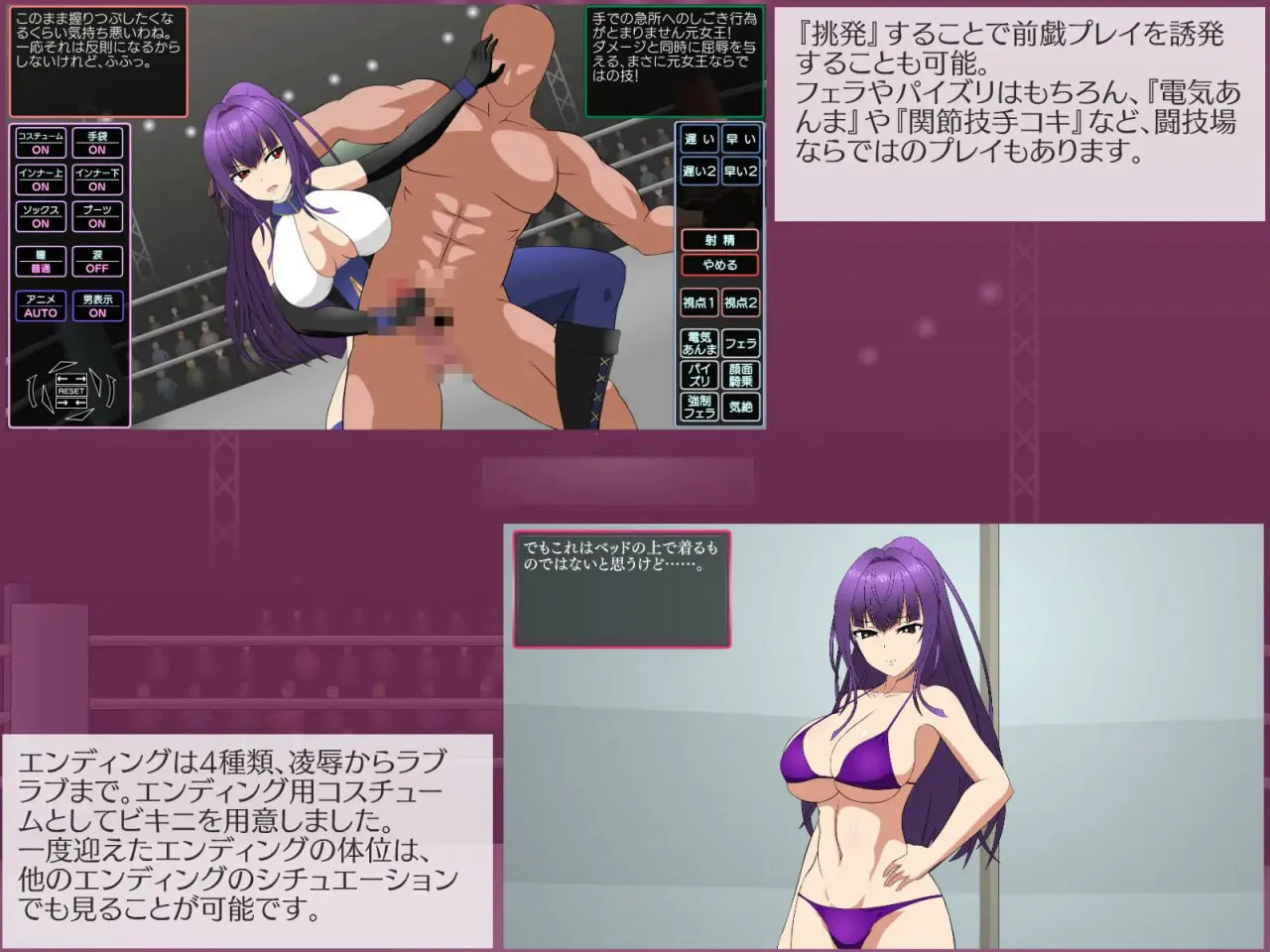 斗技女王维奥拉/闘技女王ヴァイオラ PC端 汉化版 预览图