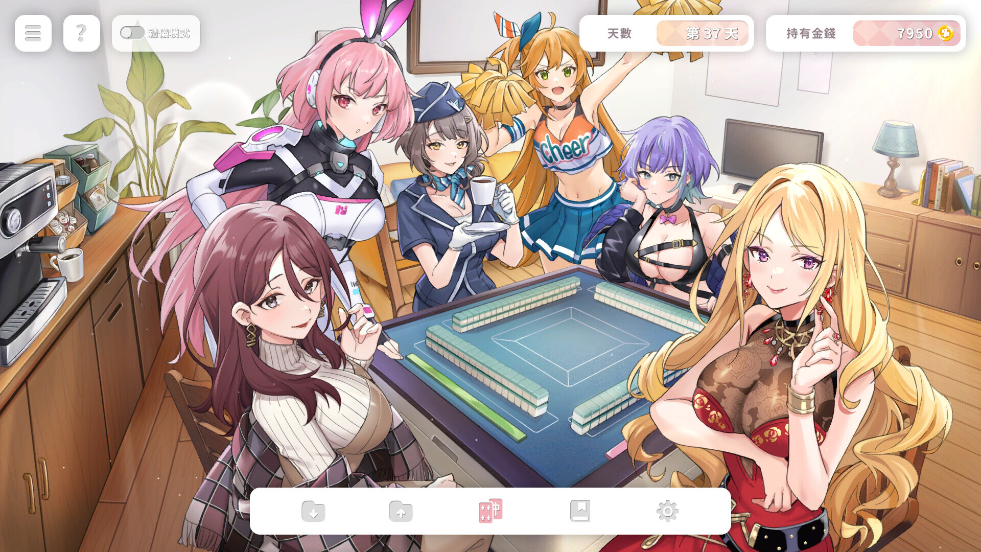 少女 X 爱 X 麻将 Mahjong, Sex & Girls Demo v0.9 PC端 官中版 预览图