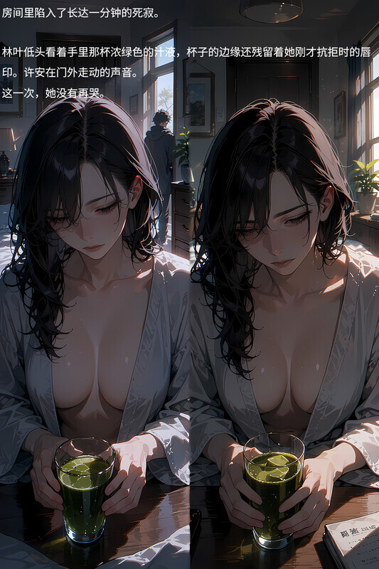 AI漫画 Gem1z 妻子的额外工作 01-6.1+赛博神秘回收女 漫画图集 PC端 预览图