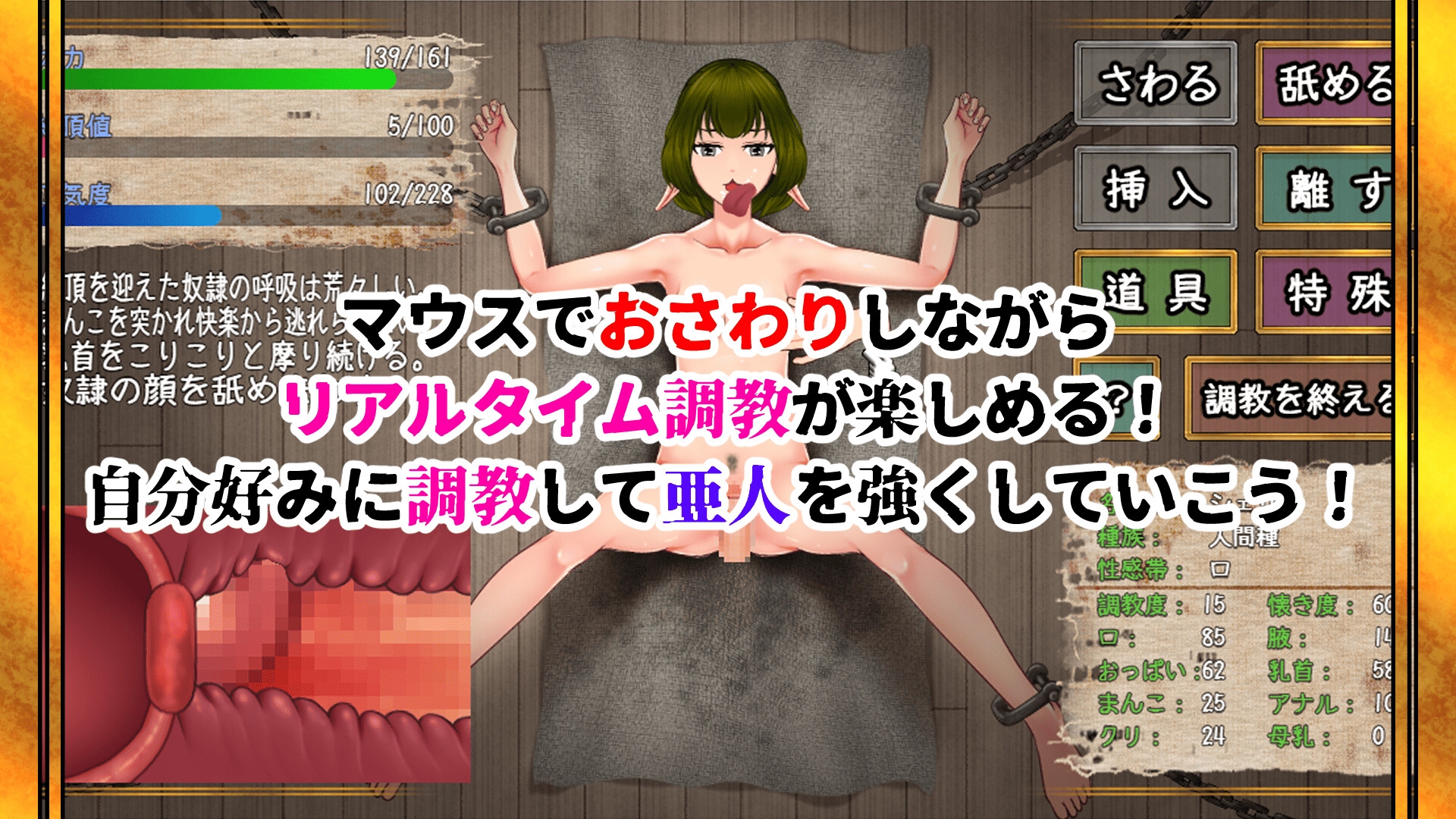 亚人槛 -DEMIORI- 亜人檻-デミオリ PC端 AI汉化版 预览图
