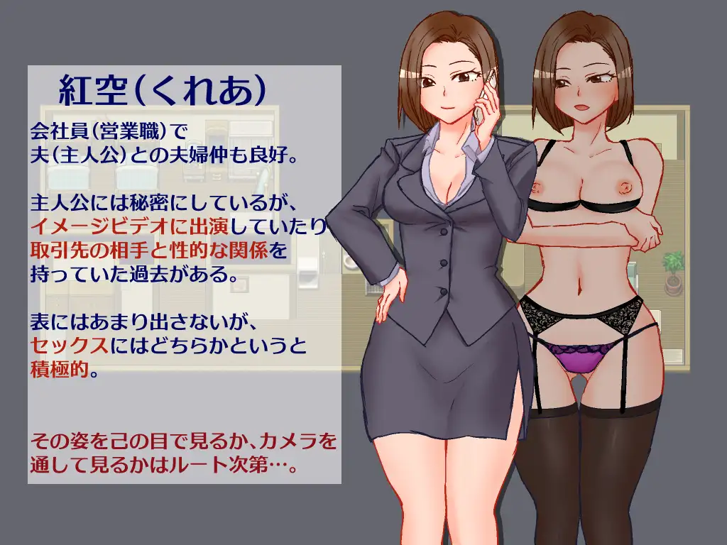 出差 在家 妻子 相机 出張 自宅 妻 カメラ PC端 AI汉化更新版 预览图