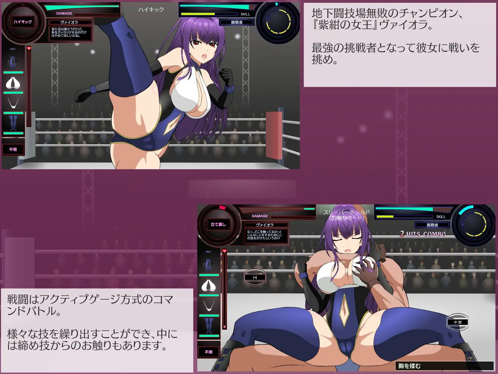 斗技女王薇奥拉 闘技女王ヴァイオラ + 完整版本补丁 PC端 AI汉化完整版 预览图