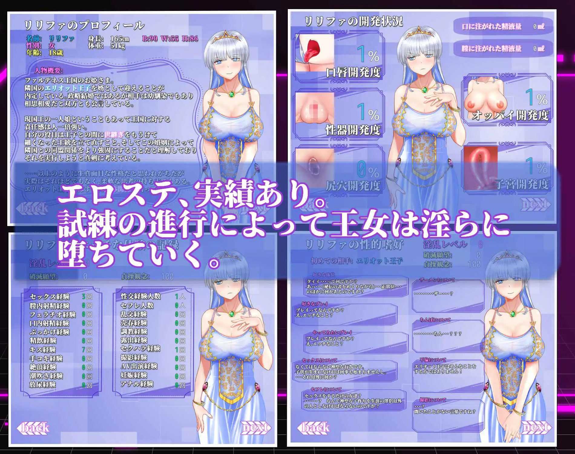 连公主也能参与的NTR计划/お姫さまにもできるNTR計画 PC端 AI汉化更新版 预览图