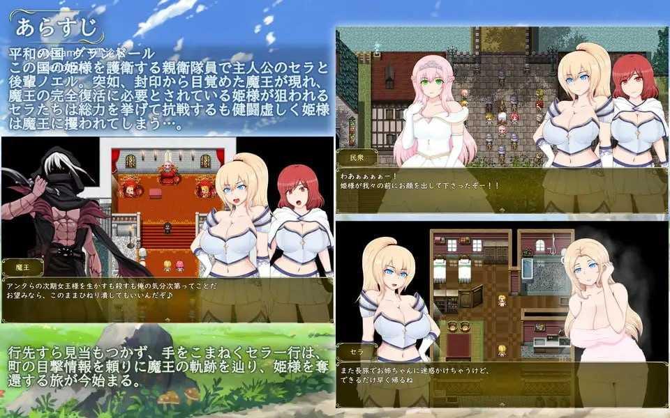 塞拉与诺艾尔～俘虏公主的去向～/セラ&ノエル～囚われしプリンセスの行方～ PC端 汉化版高清版 预览图