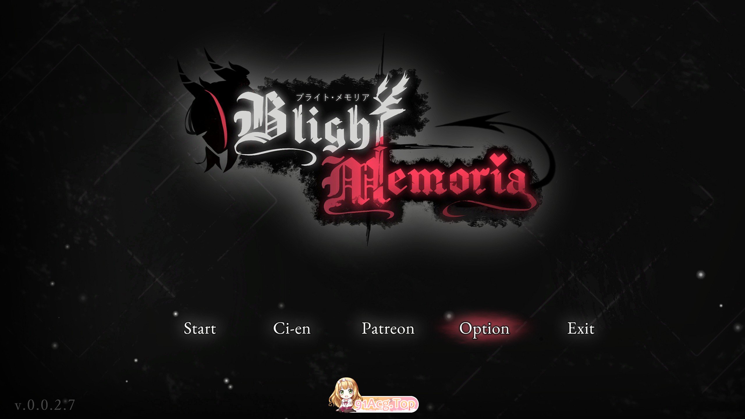 苍蓝枯萎的梅莫里亚V0.0.2.7 生肉版 PC端 日文原版 预览图