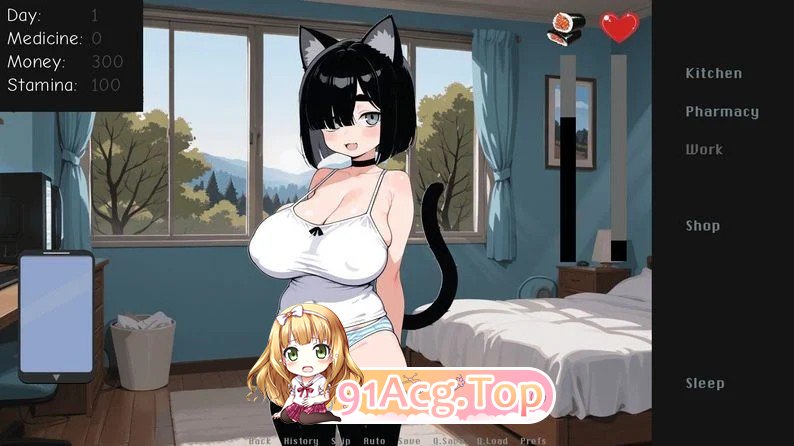 国家配给的猫娘 My State Sponsored Catgirl 猫娘宅急便0.98 双端 AI汉化更新版 预览图