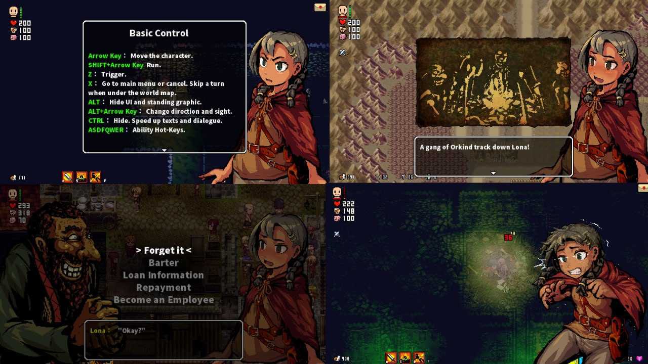 洛娜的世界/LonaRPG Ver0.10.0.1+M PC端 官中版 预览图
