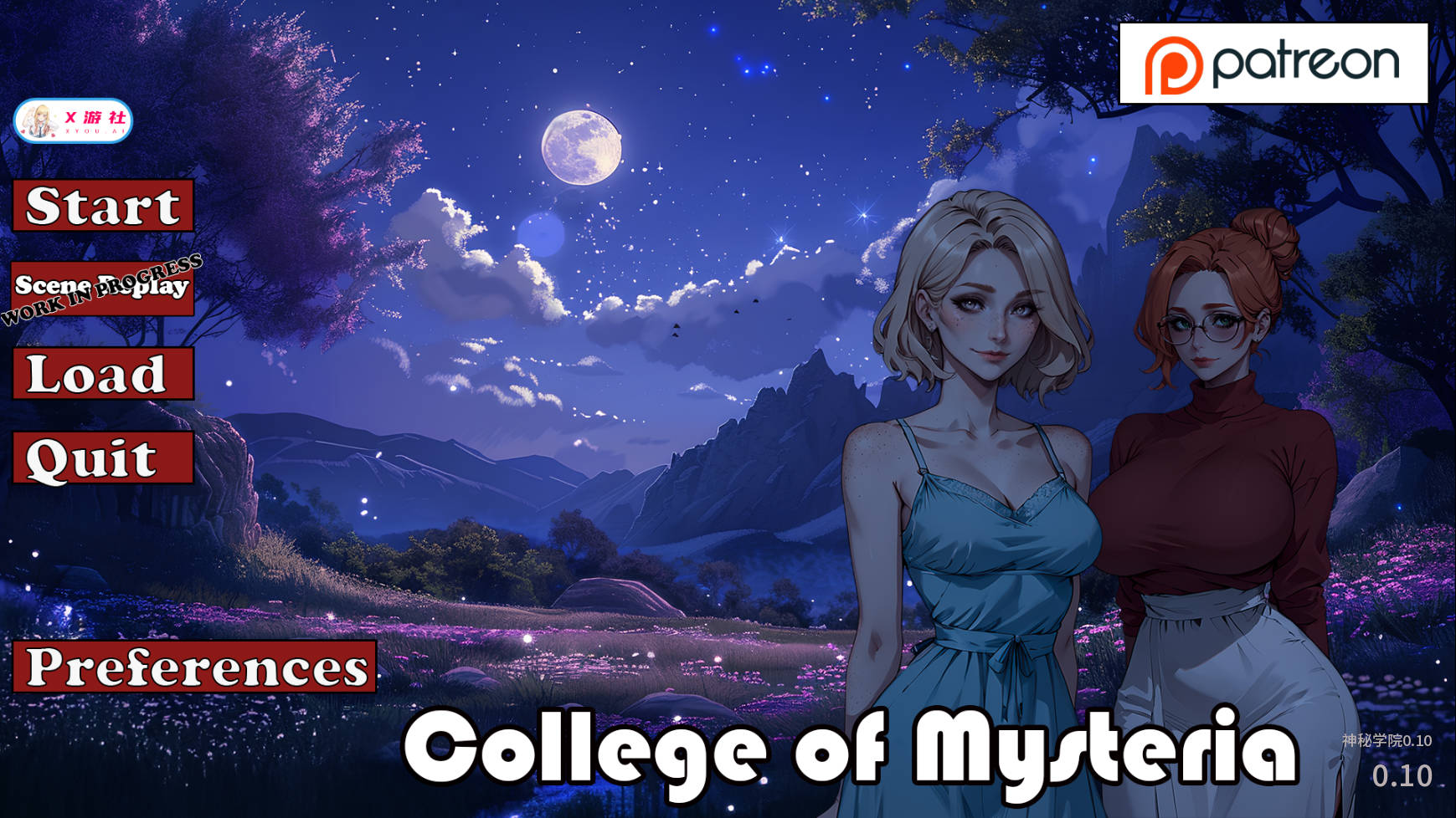 神秘学院/College of Mysteria Ver0.10 PC端 AI汉化版 预览图