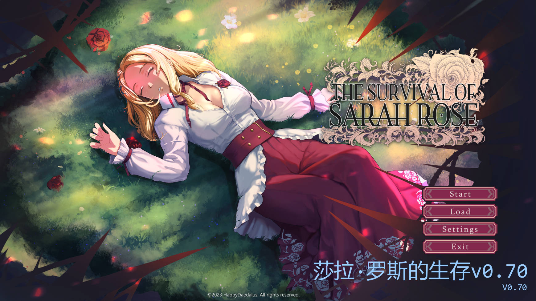 莎拉罗斯的生存/The Survival of Sarah Rose v0.70 PC端 AI汉化版 预览图