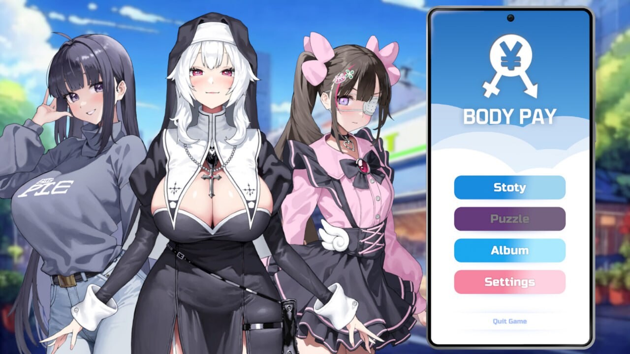 Body! Body Pay《我的天啊！一个胸部丰满的女人正在主动引诱我！》v20250226 PC端 官中高清版 预览图