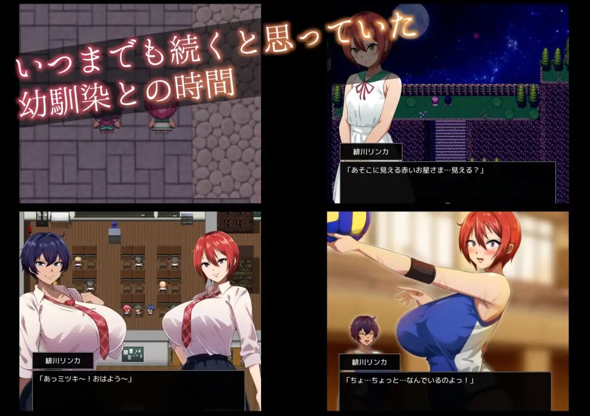 月夜下辉映的赤红之花 PC端 汉化版 预览图