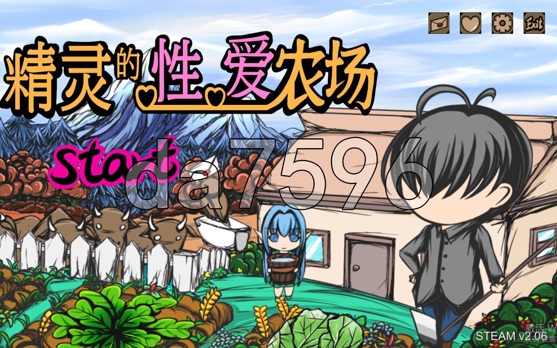 精灵的性爱农场 Elf Sex Farm H版饥荒 V2.06 STEAM官中版 PC端 预览图