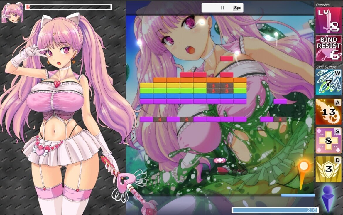 TOKAI Girl -Block Breaking v1.8P PC端 官中版 预览图
