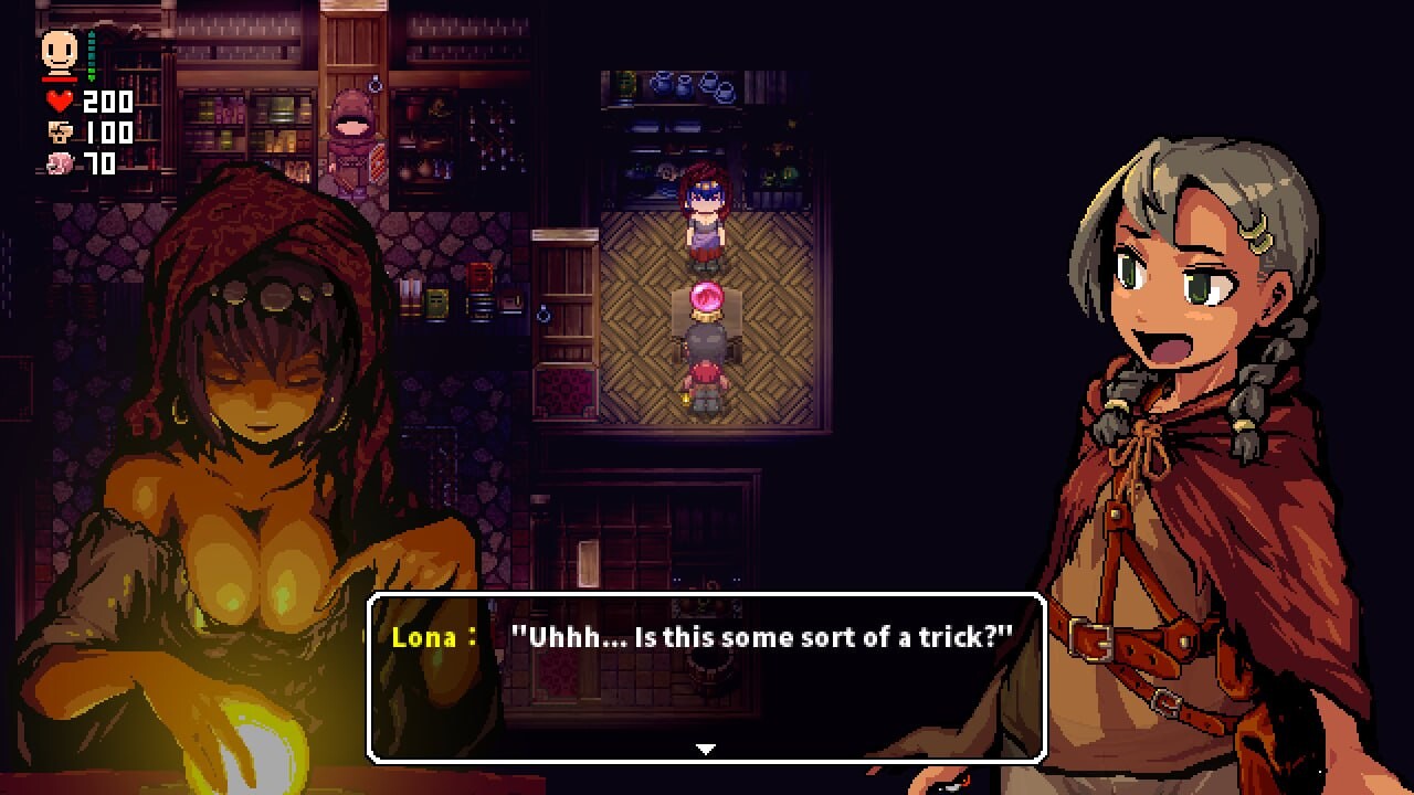 洛娜的世界 LonaRPG v0.10.0.2 概要： 寒冷......严峻......无情......致命......这就是 LonaRPG 的世界。游戏讲述了一个名叫洛娜的年轻女子的故事，她必须在这个哥特式的残酷世界中生存下去。 探索这个阴暗、扭曲、开放的世界，在这里，一个小小的错误 PC端 官中无码 预览图