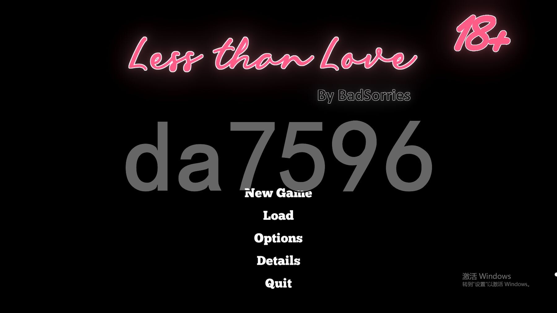不够爱 Less Than Love 生肉版 PC端 日文原更新版 预览图