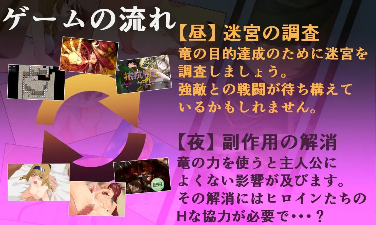淫乐的世界树2～恶龙与三位魔女 淫楽の世界樹より2～悪竜と三人の魔女 PC端 汉化版 预览图
