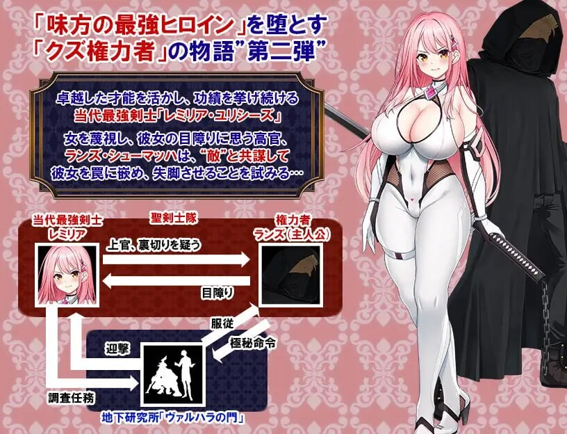 闪红战姬蕾米莉亚～侵蚀剑圣的淫狱「后遗症」～ 閃紅戦姫レミリア～剣聖を蝕む淫獄の「後遺症」～ Ver1.03 PC端 AI汉化完整版 预览图