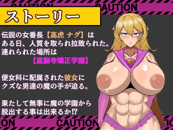 增添AZ[探索RPG/巨乳爆乳] 破坏的狂兽 高虎奈久 盆脑寺矫正学园的逃脱 破壊の狂獣 高虎ナグ 盆脳寺矯正学園からの脱出 内嵌AI汉化版 双端 预览图