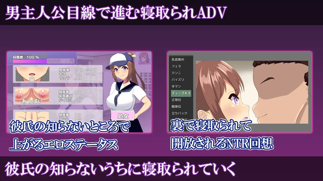 新汉化[冒险SLG/被NTR/乳交] 网络管理 ~被监督NTR的女经理的女友~ ネトマネ～監督に寝取られる女子マネの彼女~ v1.0.1 AI汉化版+特典+自带 PC端 预览图