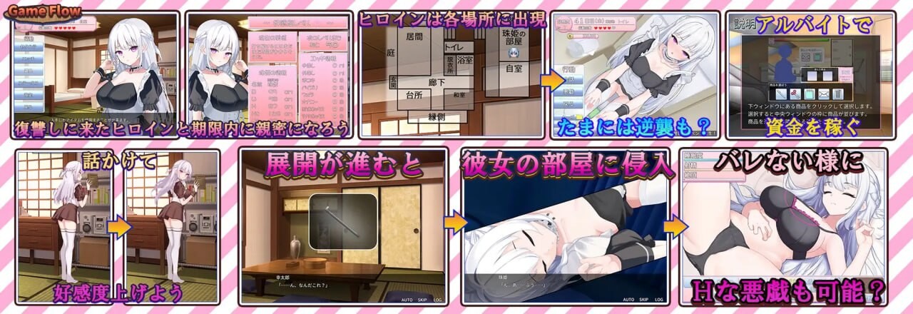 主人，请允许我从现在开始进行复仇。ご主人様、これから復讐させていただきます v1.0.4 PC端 汉化版 预览图