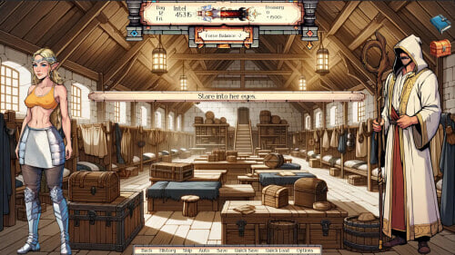 SLG汉化PC安卓 凯兰崔尔的堕落 The Fall of Galadriel v0.22.3 双端 AI汉化版 预览图
