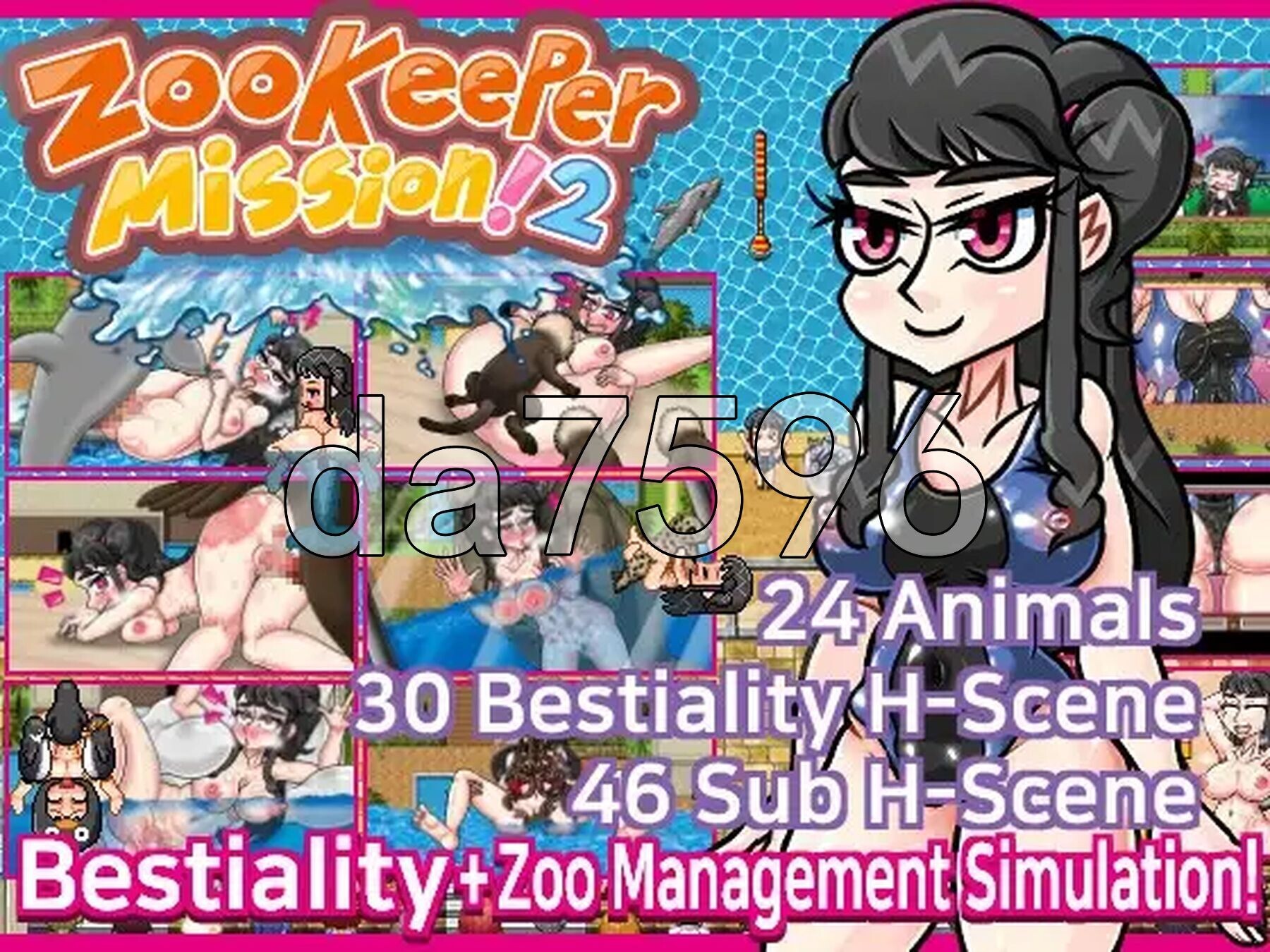 动物园管理员的任务！2 Zookeeper Mission! v1.0.6 PC端 AI汉化版 预览图