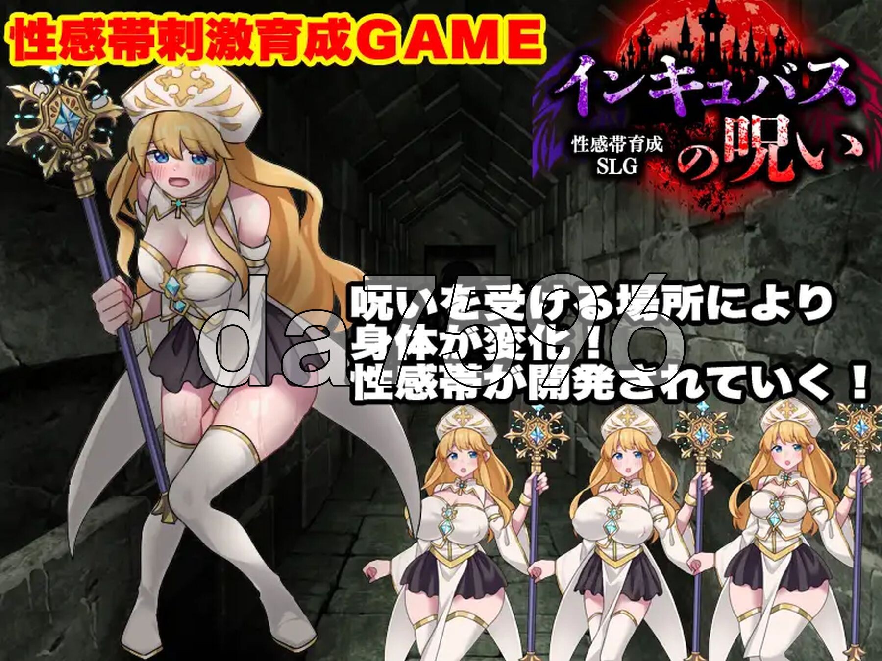 敏感带培育SLG 梦魔的诅咒 性感帯育成SLG インキュバスの呪い 内嵌AI汉化版 PC端 AI汉化更新版 预览图