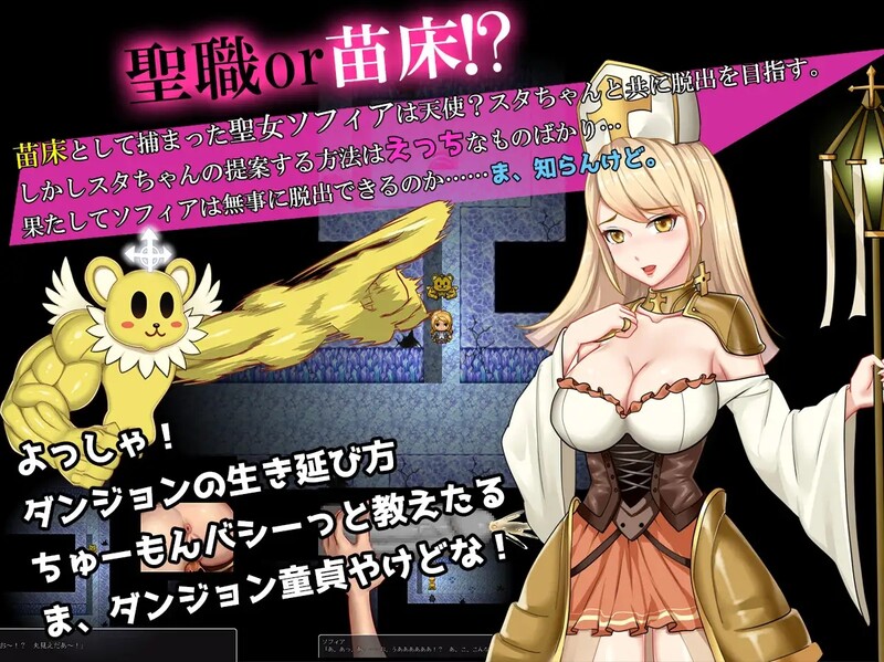 压迫桥段幻想/2C 苗床圣女索菲亚（苗床聖女ソフィア）V1.0 汉化中文 PC+安卓双端 汉化版 预览图