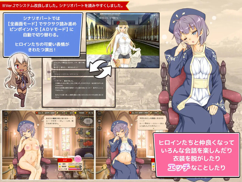 魔王的冒险者小镇（魔王のハーレムは冒険者町にて）V1.03 STEAM官中 PC端 官中版 预览图