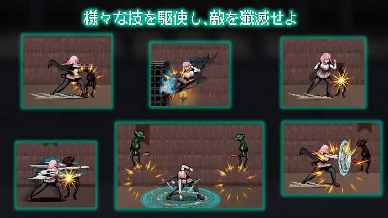 DL3月新作【动作ACT/全动态/生肉】献祭之庭（Arena of sacrifice）V1.0 PC端 日文原版 预览图