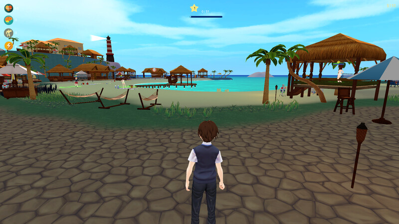 3D互动/泳装海滩/动态3C 私人海湾岛Hinami（Hinami Bay）Build.10966360-(STEAM官 PC端 预览图