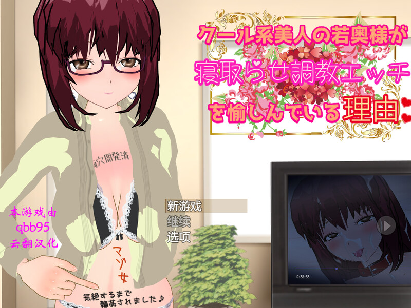 冷酷的美女人妻让人NTR并享受养成的理由 クール系美人の若奥様が寝取らせOエッチを愉しんでいる理由 内置AI汉化版 PC端 预览图