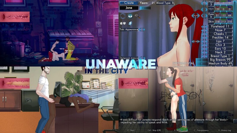 城市中的无意识者（Unaware in the City）V39a 机翻汉化 双端 AI汉化版 预览图