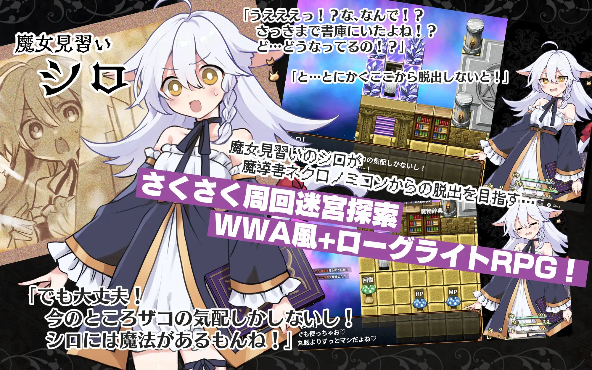 喵黑之御神！个人汉化(にゃくろのみこん！) PC端 汉化版 预览图