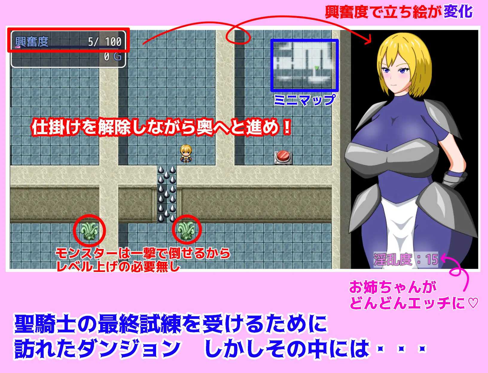 姐骑士与淫秘迷宫/姉騎士と淫秘の迷宮 PC端 AI汉化更新版 预览图