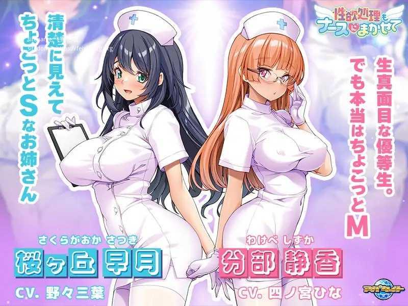 性欲处理也交给护士吧/性欲処理もナースにまかせて PC端 AI汉化版 预览图