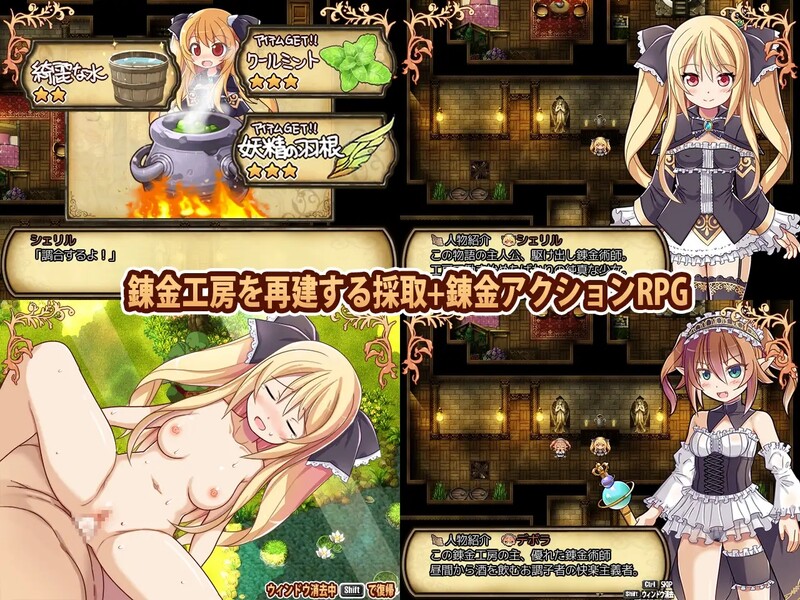 雪莉尔的大冒险～金色巨龙与遗迹之岛～（シェリル～金色の竜と遺跡の島～）V1.02 STEAM官中 PC端 官中版 预览图