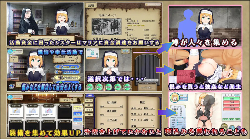 你所在城市的童颜丰满身形性服务修女（あなたの街のご奉仕○リ丰满身形シスター）V1.0 PC端 预览图
