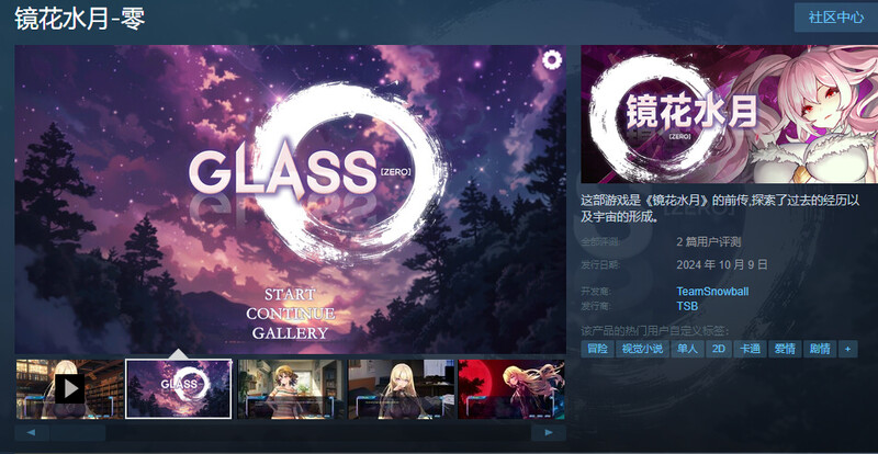 Zero）V1.0.1 STEAM官中 PC端 官中版 预览图