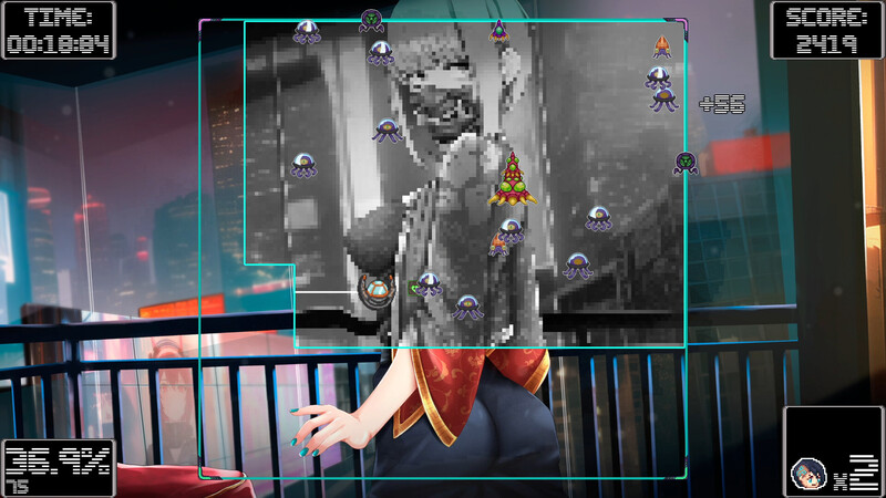 街机STG/2C 太空征服（Waifu Space Conquest - 18+ Uncensored DLC）Buil PC端 更新版 预览图